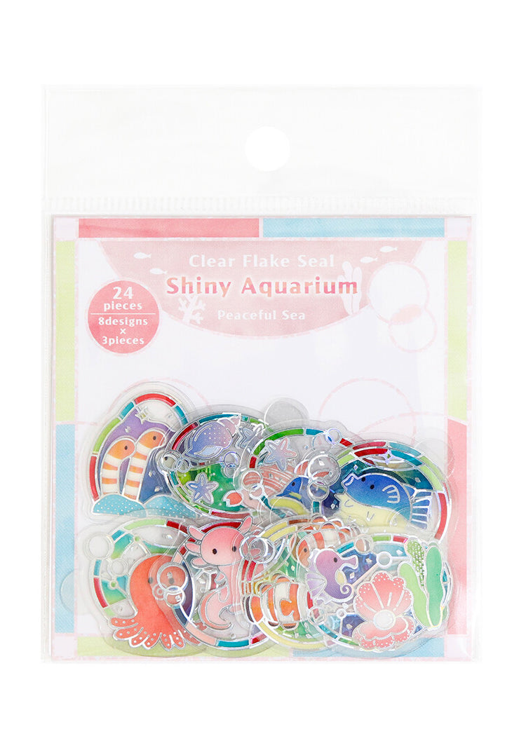 Shiny Aquarium stickers - Peaceful Sea