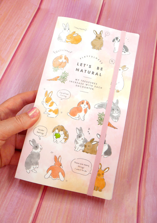 Pochette de rangement pour planches de stickers - Lapins