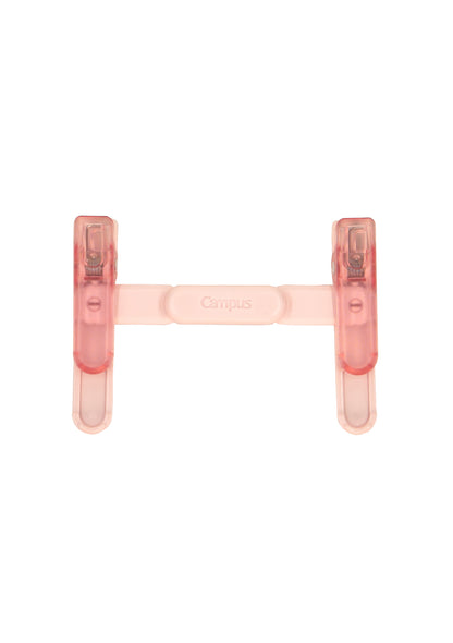 Clip pliable Campus Kokuyo rose