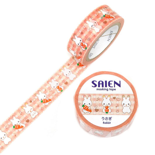 Washi tape - Lapin & carotte