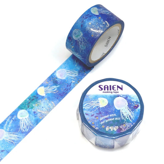 Washi tape - Méduse