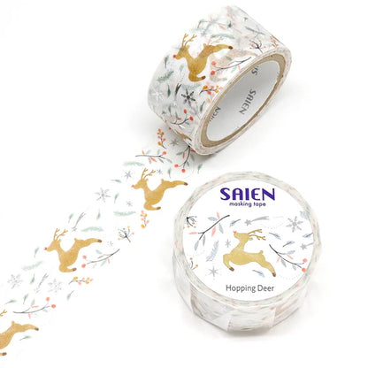 Washi tape - Renne de noël