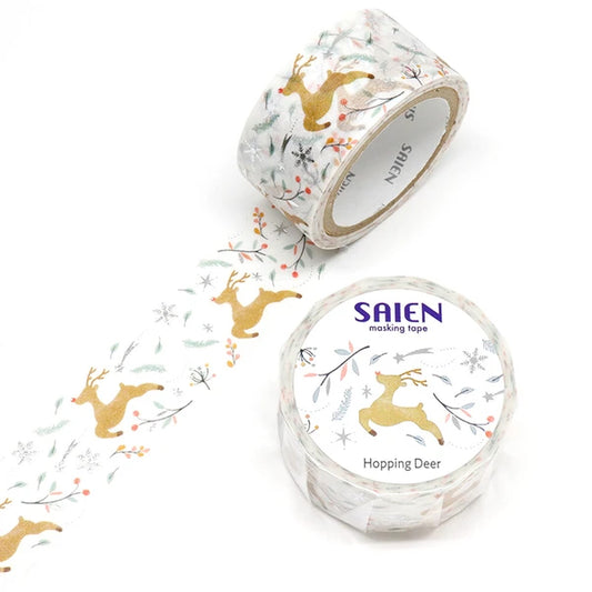 Washi tape - Renne de noël