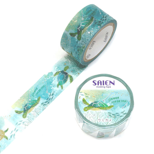 Washi tape - Tortue de mer