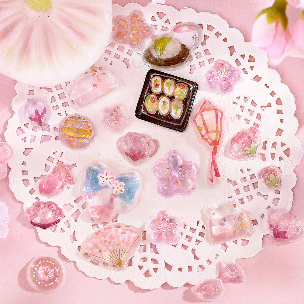 Drop Stickers - Kyururun - Sakura