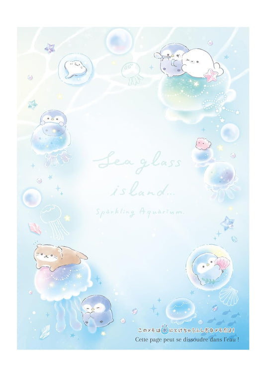 Bloc-notes secret - Sea Glass Island - Méduse