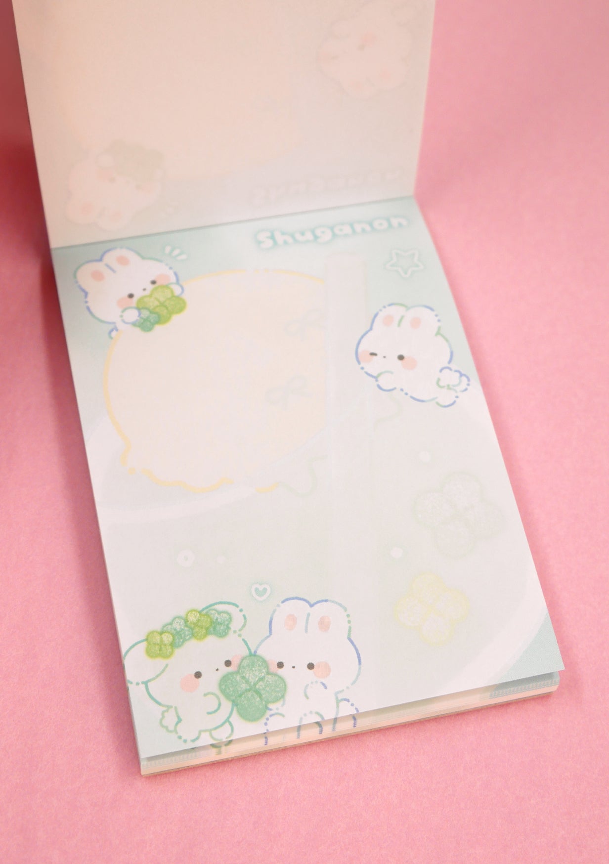 Memo pad - Shuganon et trèfle à quatre feuilles