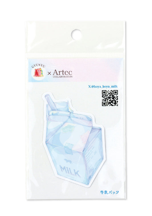 Sticker individuel Gyunyu - Brique de lait