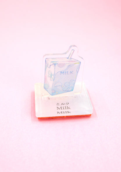 Tampon Stand Acrylique - Gyunyu - Brique de lait