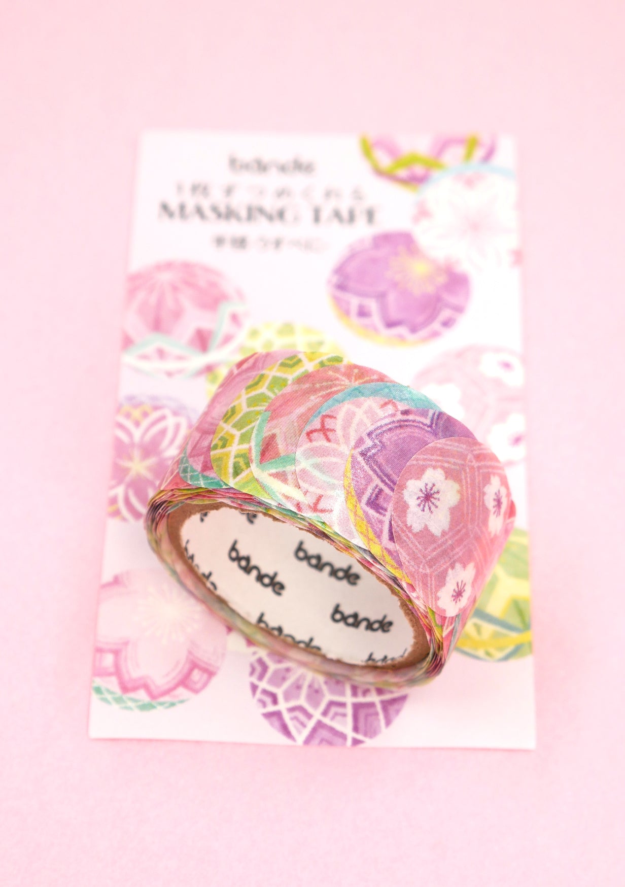 Masking tape stickers - Temari Urusubini