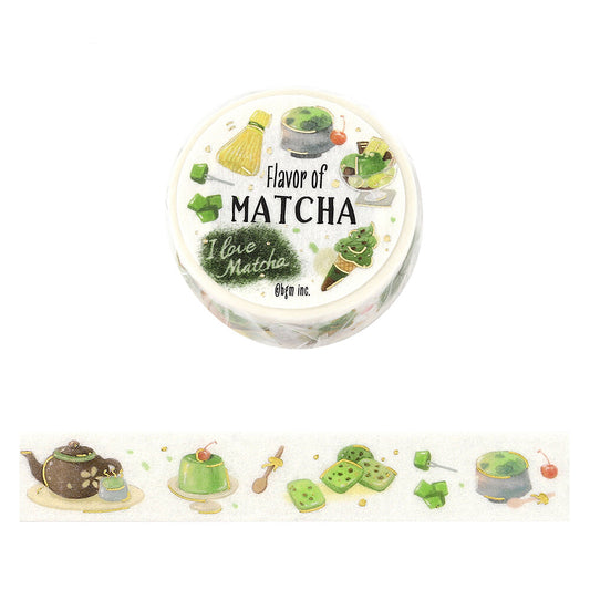 Washi tape - Tokimeki Flavor - Matcha
